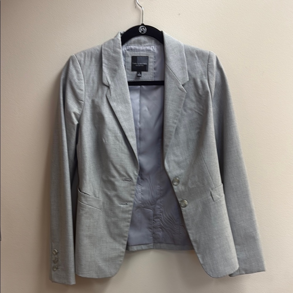 The Limited Soft Gray Blazer